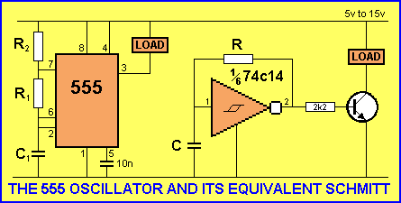 Hasil gambar untuk electronic circuit schmitt trigger