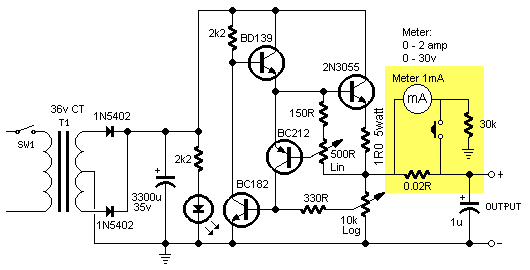 Wiring Diagram PDF: 0 30v Power Supply Circuit Diagram