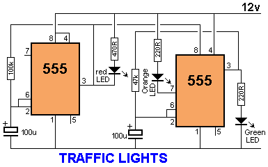 traffic light circuit