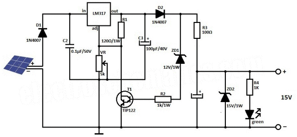 The 12v zener will limit the output voltage to 12v + 1.2v ...